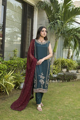 Yasmen sea green dress